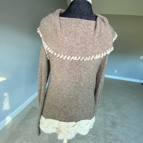 Anthropologie Sleeping on Snow Pullover Sweater. Size Small. - Picture 2 of 3